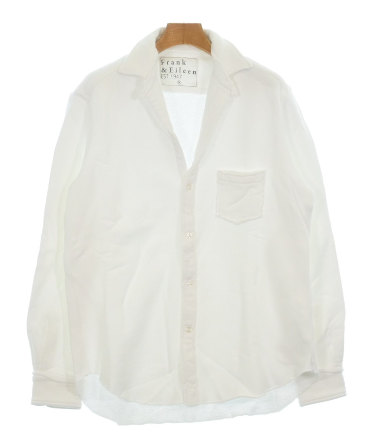 フランクアンドアイリーン　トレーナー Frank&Eileen（フランクアンドアイリーン）スウェット 白 サイズ:S