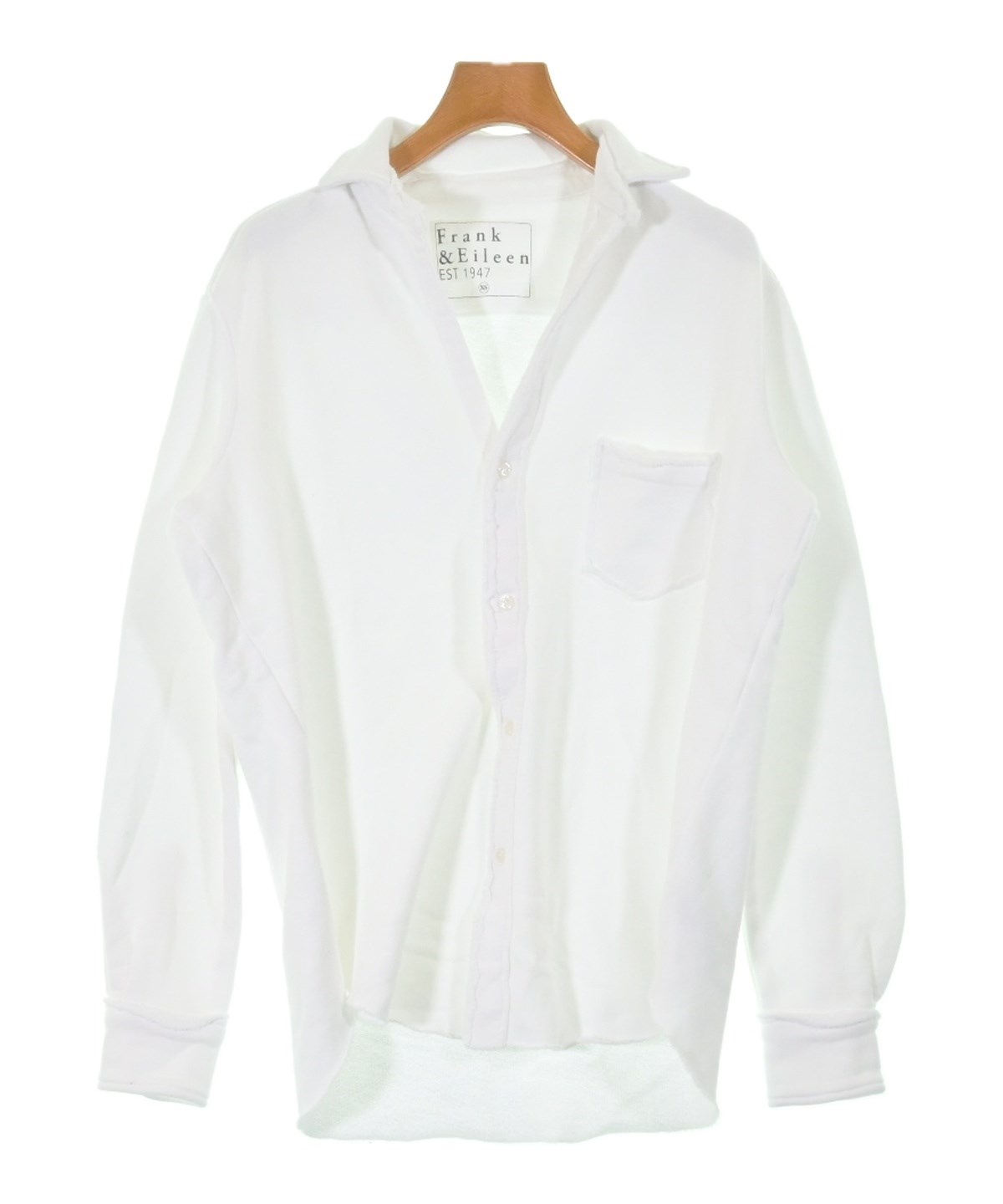フランクアンドアイリーン　スウェット　カットソー Frank&Eileen（フランクアンドアイリーン）スウェット 白 サイズ:XS