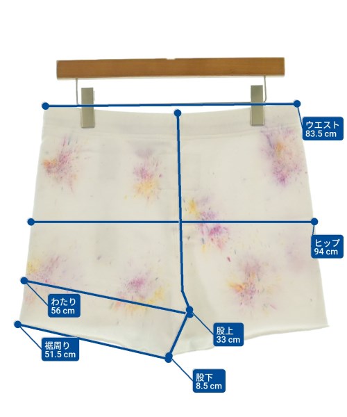 Frank&Eileen（フランクアンドアイリーン）ショートパンツ 白 サイズ:S レディース/2200631218975