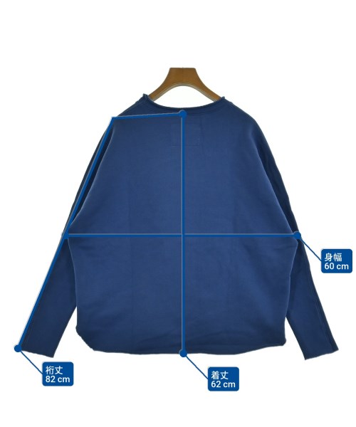 Frank&Eileen（フランクアンドアイリーン）スウェット 青 サイズ:XS レディース/2200631219224