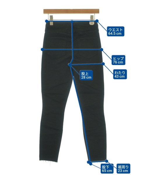 Frank&Eileen（フランクアンドアイリーン）デニムパンツ 黒 サイズ:25(S位) レディース/2200631220275