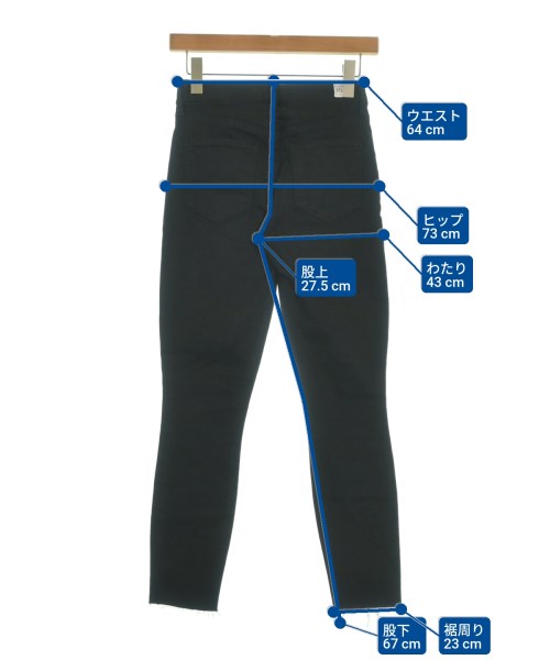 Frank&Eileen（フランクアンドアイリーン）デニムパンツ 黒 サイズ:25(S位) レディース/2200631220282