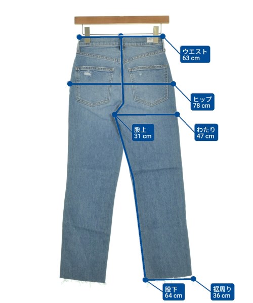 Frank&Eileen（フランクアンドアイリーン）デニムパンツ 青 サイズ:24(S位) レディース/2200631220510