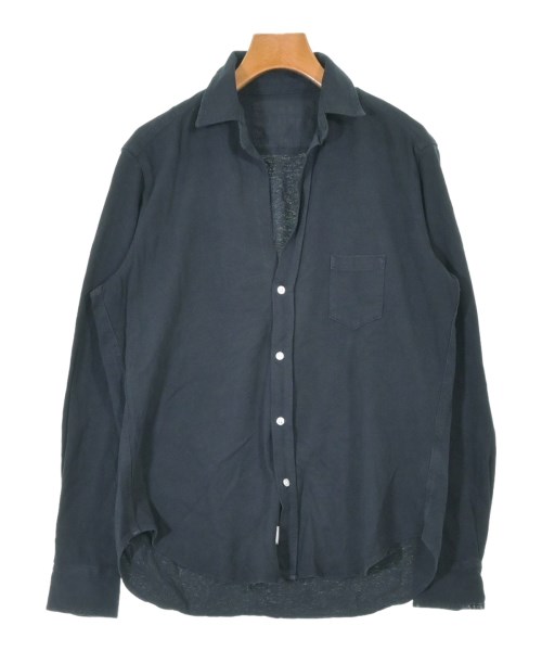 Frank&Eileen(フランクアンドアイリーン)カジュアルシャツ 紺 サイズ:XS/2200631225430