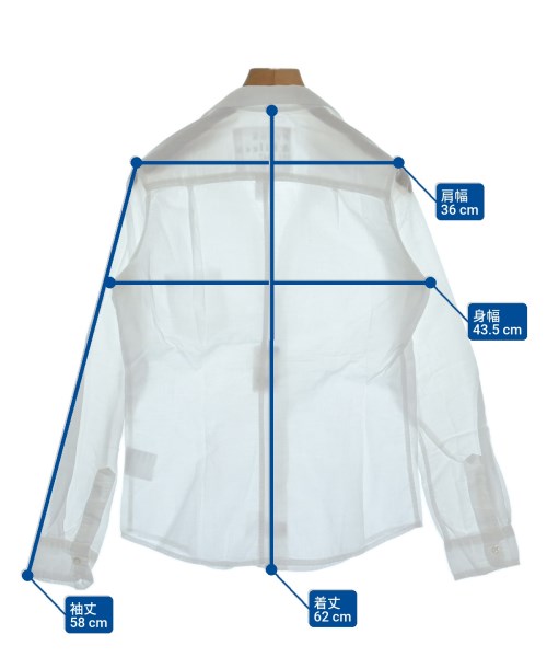 Frank&Eileen（フランクアンドアイリーン）カジュアルシャツ 白 サイズ:XS レディース/2200631225515