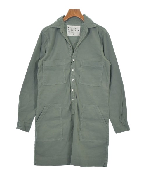 Frank&Eileen(フランクアンドアイリーン)ワンピース 緑 サイズ:S/2200631226123