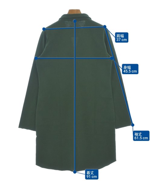 Frank&Eileen（フランクアンドアイリーン）ワンピース 緑 サイズ:S レディース/2200631226758