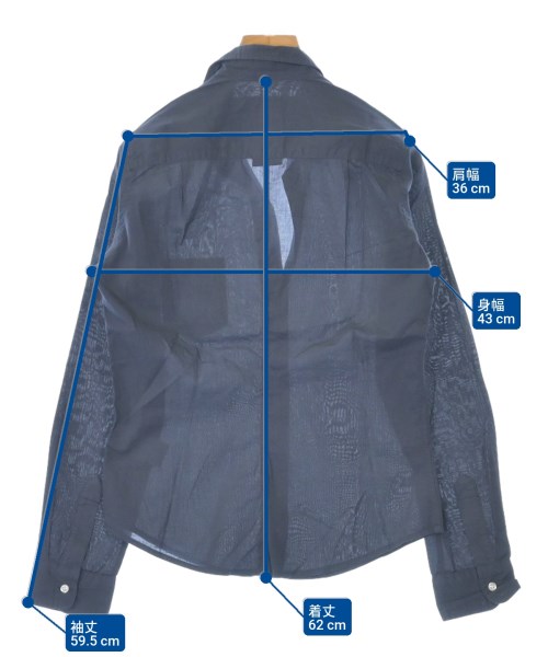 Frank&Eileen（フランクアンドアイリーン）カジュアルシャツ グレー サイズ:XS レディース/2200631226987