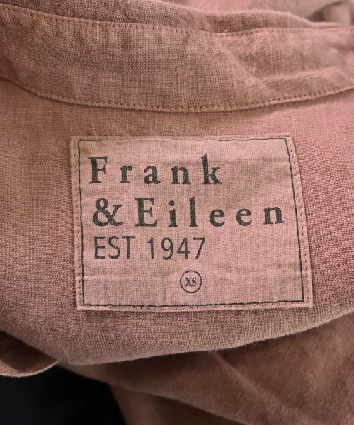 Frank&Eileen（フランクアンドアイリーン）シャツワンピース ピンク サイズ:XS レディース/2200631227649