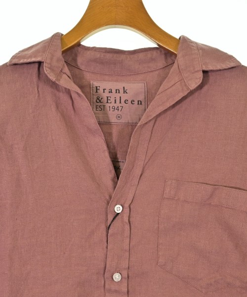 Frank&Eileen（フランクアンドアイリーン）シャツワンピース ピンク サイズ:XS レディース/2200631227649