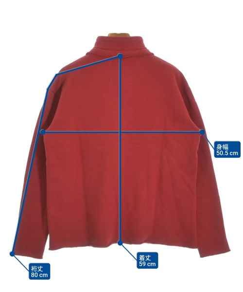 Frank&Eileen（フランクアンドアイリーン）スウェット 赤 サイズ:S レディース/2200631232032