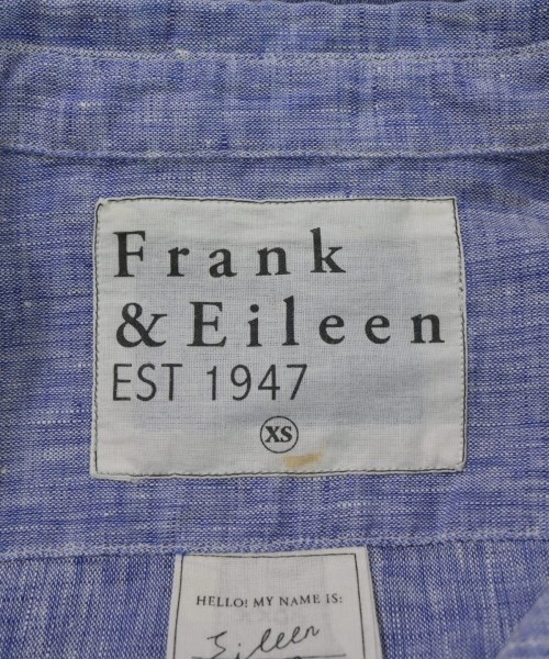 Frank&Eileen（フランクアンドアイリーン）カジュアルシャツ 青 サイズ:XS レディース/2200617634041