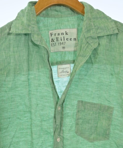 Frank&Eileen（フランクアンドアイリーン）カジュアルシャツ 緑 サイズ:XS レディース/2200632328109