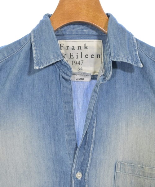 Frank&Eileen（フランクアンドアイリーン）カジュアルシャツ 青 サイズ:XS メンズ/2200620458030