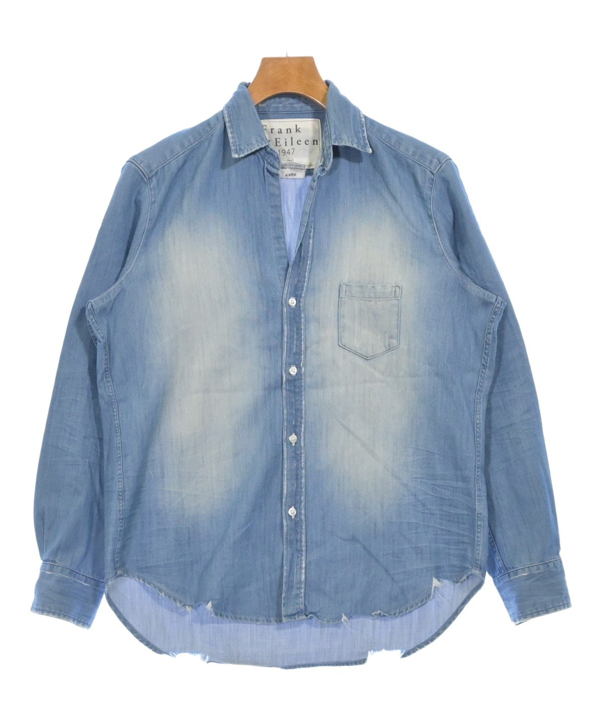 Frank&Eileen（フランクアンドアイリーン）カジュアルシャツ 青 サイズ