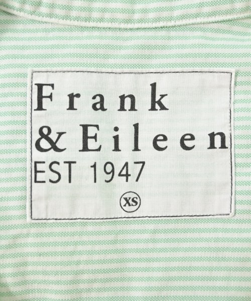 Frank&Eileen（フランクアンドアイリーン）カジュアルシャツ 緑 サイズ:XS メンズ/2200619463144