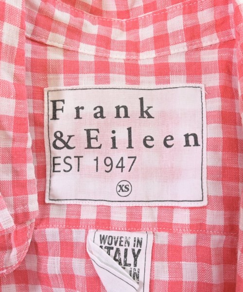 Frank&Eileen（フランクアンドアイリーン）カジュアルシャツ ピンク サイズ:XS レディース/2200606276030