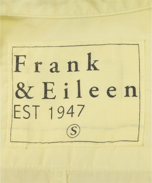 Frank&Eileen（フランクアンドアイリーン）カジュアルシャツ 黄 サイズ:S メンズ/2200612955028