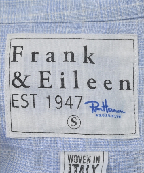 Frank&Eileen（フランクアンドアイリーン）カジュアルシャツ 青 サイズ:S メンズ/2200612955035