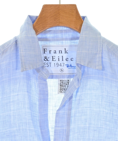 Frank&Eileen（フランクアンドアイリーン）カジュアルシャツ 青 サイズ:S メンズ/2200612955035