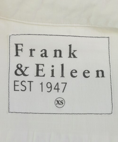 Frank&Eileen（フランクアンドアイリーン）カジュアルシャツ 白 サイズ:XS メンズ/2200612200050