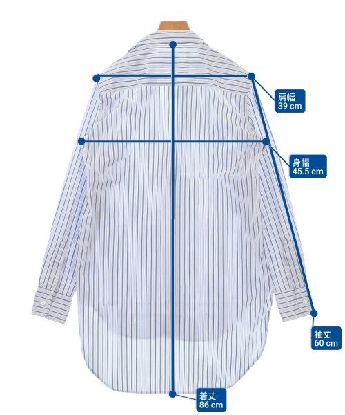 Frank&Eileen（フランクアンドアイリーン）カジュアルシャツ 青 サイズ:XS レディース/2200613623070