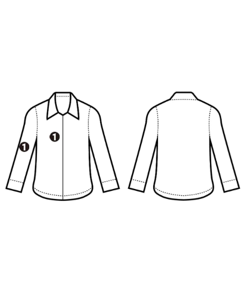 Frank&Eileen（フランクアンドアイリーン）カジュアルシャツ 黒 サイズ:XXS レディース/2200618217069