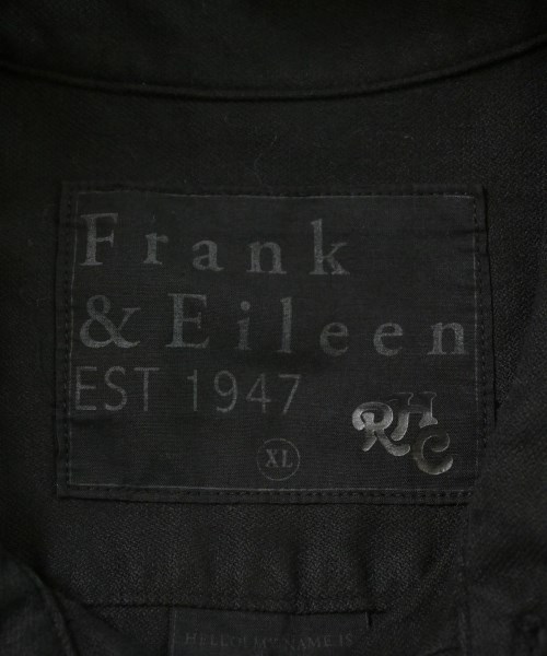 Frank&Eileen（フランクアンドアイリーン）カジュアルシャツ 黒 サイズ:XL メンズ/2200618949137