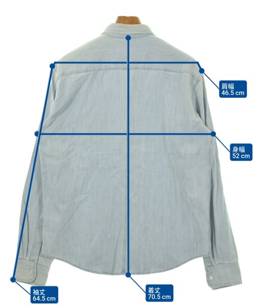 Frank&Eileen（フランクアンドアイリーン）カジュアルシャツ 青 サイズ:S メンズ/2200618949182