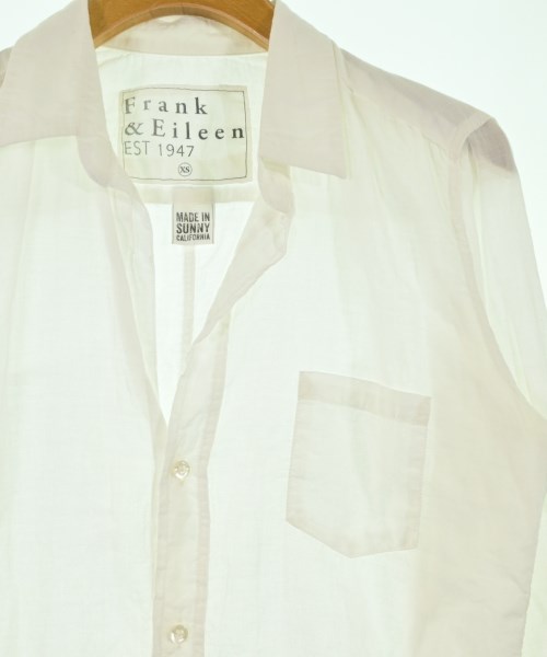 Frank&Eileen（フランクアンドアイリーン）カジュアルシャツ 白 サイズ:XS レディース/2200610696022