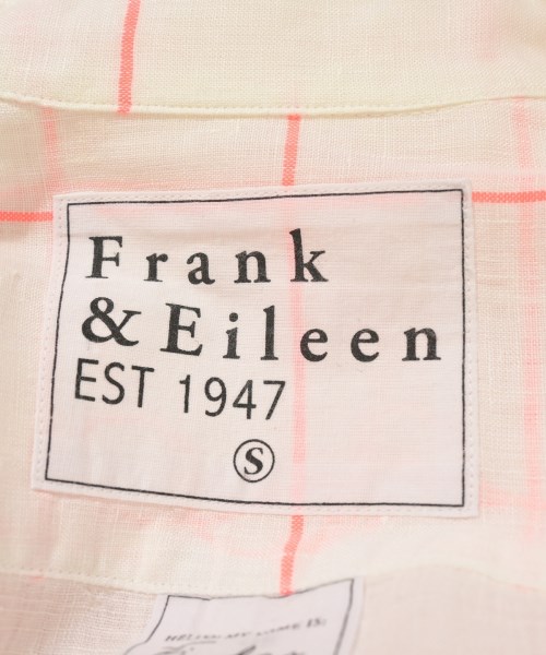 Frank&Eileen（フランクアンドアイリーン）カジュアルシャツ 白 サイズ:S メンズ/2200609980835