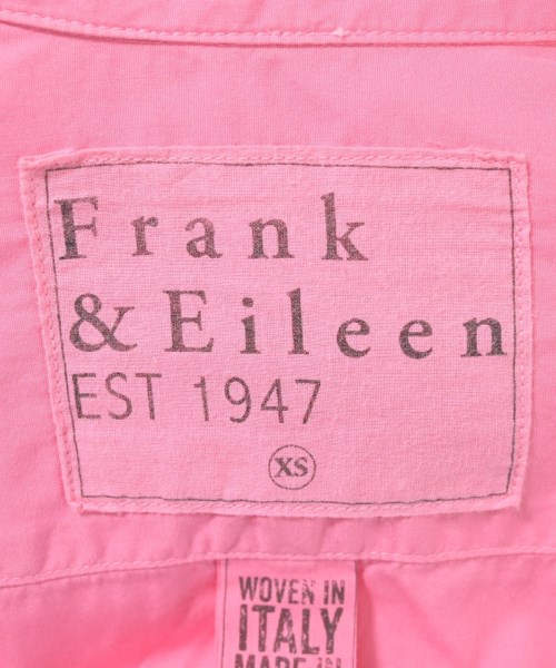 Frank&Eileen（フランクアンドアイリーン）カジュアルシャツ ピンク サイズ:XS レディース/2200609980903