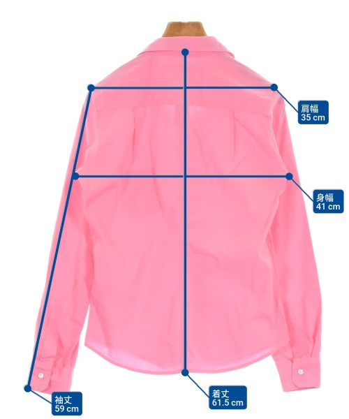 Frank&Eileen（フランクアンドアイリーン）カジュアルシャツ ピンク サイズ:XS レディース/2200609980903