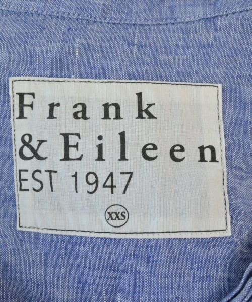 Frank&Eileen（フランクアンドアイリーン）シャツワンピース 青 サイズ:XXS レディース/2200670358144