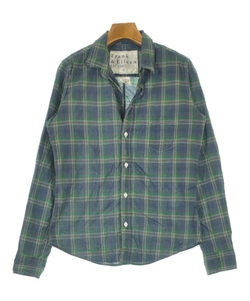 Frank&Eileen(フランクアンドアイリーン)カジュアルシャツ 紺 サイズ:S/2200674327221