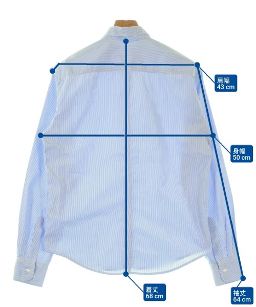 Frank&Eileen（フランクアンドアイリーン）カジュアルシャツ 青 サイズ:XS メンズ/2200675972017