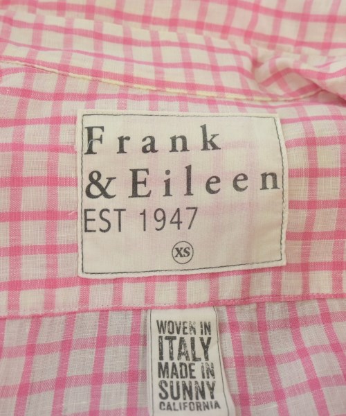 Frank&Eileen（フランクアンドアイリーン）カジュアルシャツ ピンク サイズ:XS メンズ/2200676284058