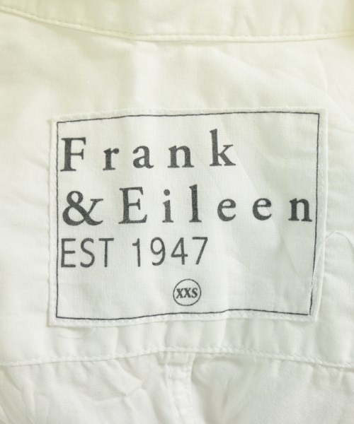 Frank&Eileen（フランクアンドアイリーン）カジュアルシャツ 白 サイズ:XXS レディース/2200674546059