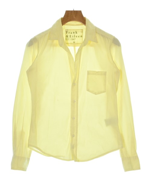 Frank&Eileen(フランクアンドアイリーン)カジュアルシャツ 黄 サイズ:XXS/2200673466037