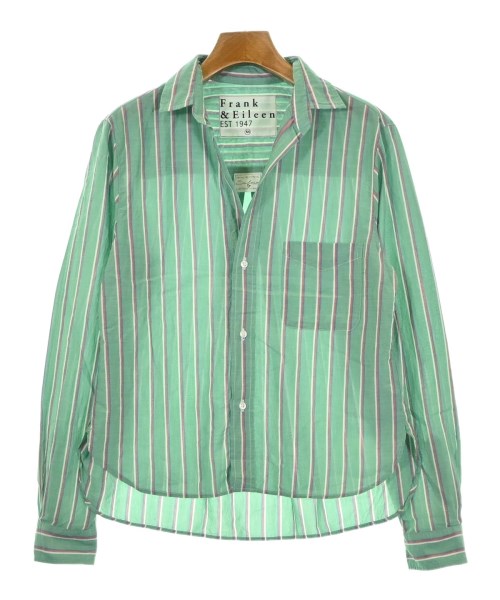 Frank&Eileen(フランクアンドアイリーン)ブラウス 緑 サイズ:XS/2200677660035
