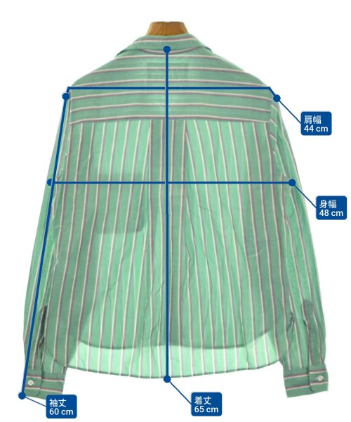 Frank&Eileen（フランクアンドアイリーン）ブラウス 緑 サイズ:XS レディース/2200677660035