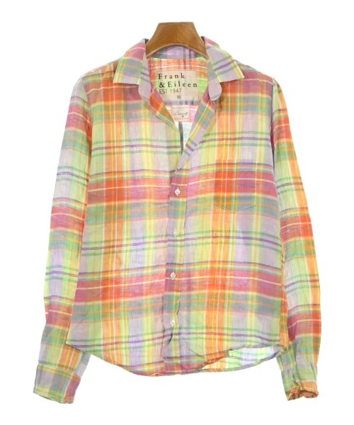 Frank&Eileen(フランクアンドアイリーン)カジュアルシャツ 紫 サイズ:XS/2200674401082