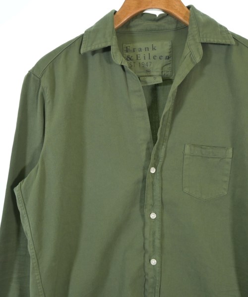 Frank&Eileen（フランクアンドアイリーン）カジュアルシャツ カーキ サイズ:XXS レディース/2200669728217