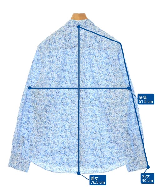 Frank&Eileen（フランクアンドアイリーン）カジュアルシャツ 青 サイズ:L メンズ/2200678376010