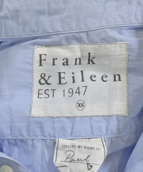 Frank&Eileen（フランクアンドアイリーン）カジュアルシャツ 青 サイズ:XS メンズ/2200676254372