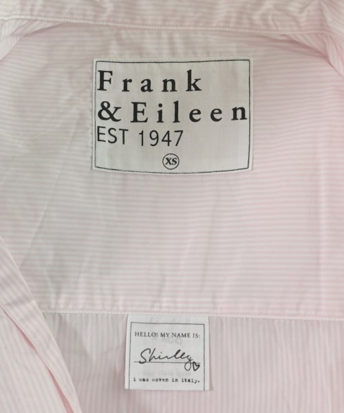 Frank&Eileen（フランクアンドアイリーン）カジュアルシャツ ピンク サイズ:XS メンズ/2200675364263