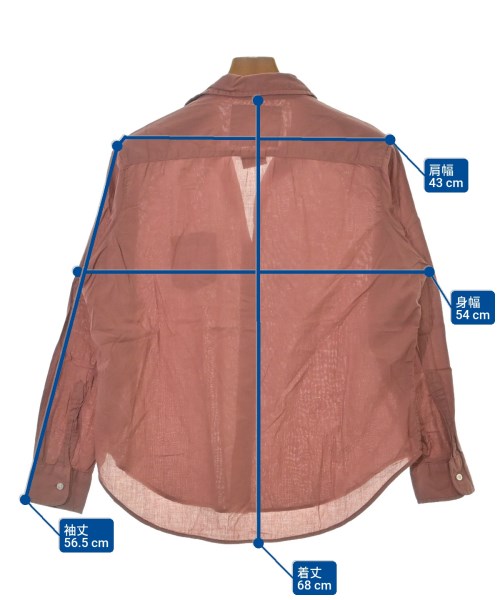 Frank&Eileen（フランクアンドアイリーン）カジュアルシャツ 赤 サイズ:S メンズ/2200675364287