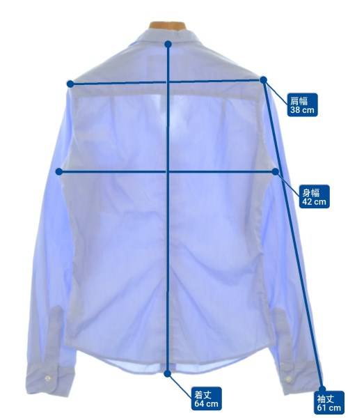 Frank&Eileen（フランクアンドアイリーン）カジュアルシャツ 青 サイズ:XS レディース/2200675668019