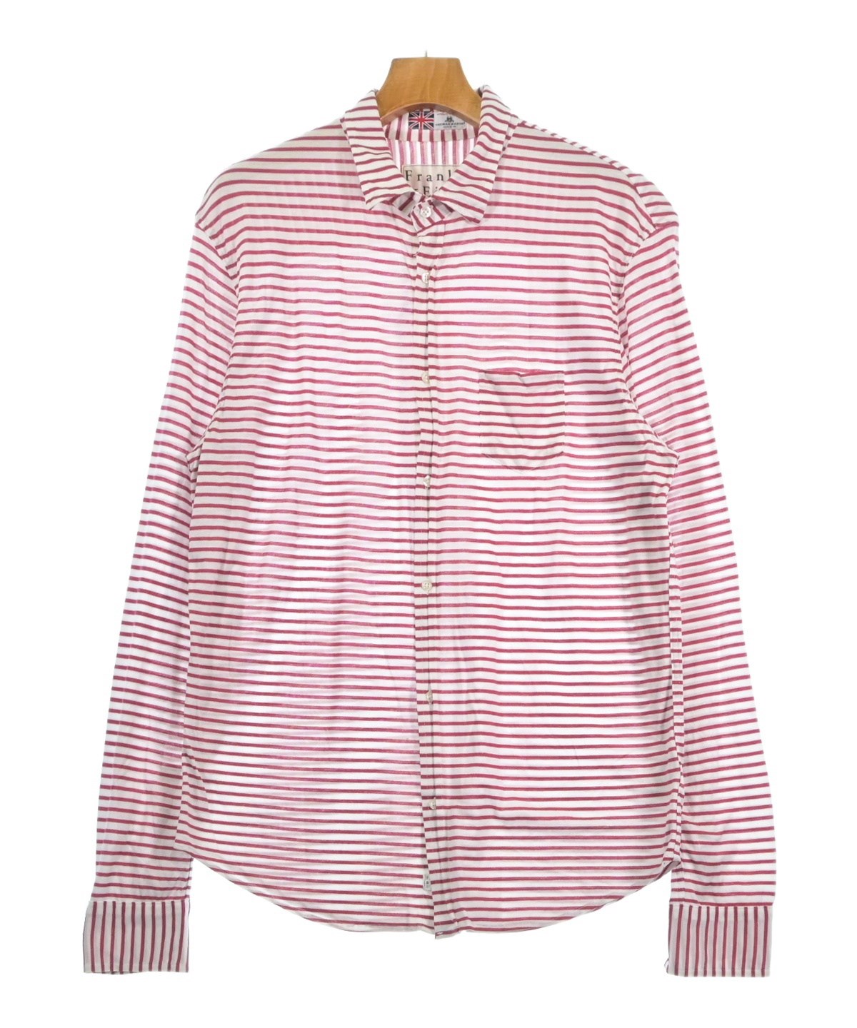 Frank&amp;Eileen フランクアンドアイリーン Tシャツ・カットソー S 赤 【古着】【中古】【送料無料】 Frank&Eileen - Frank&Eileen フランクアンドアイリーン カジュアル