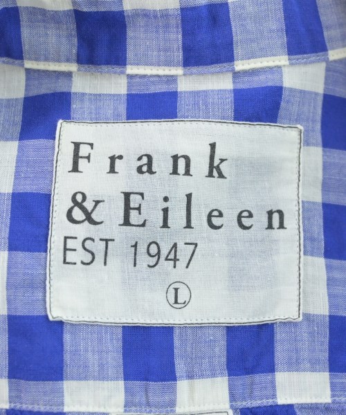 Frank&Eileen（フランクアンドアイリーン）カジュアルシャツ 青 サイズ:L メンズ/2200677341156